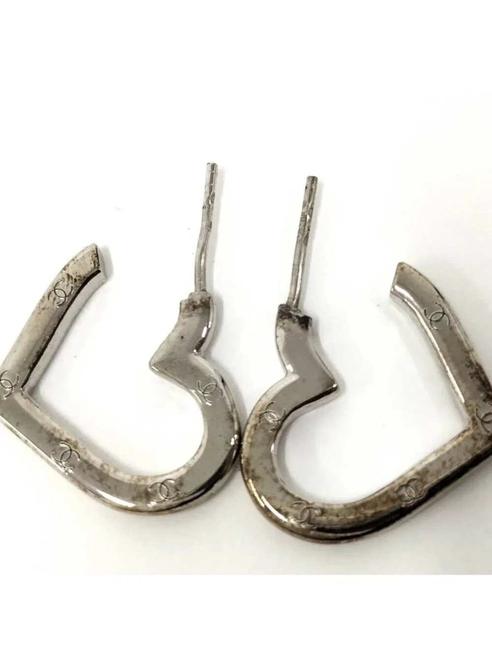 Chanel Earrings Silver
